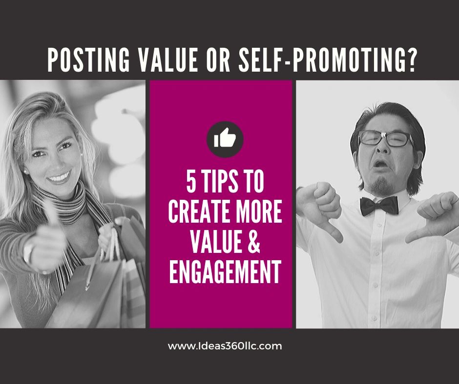5 Tips to Find the Balance Between Posting and SelfPromoting